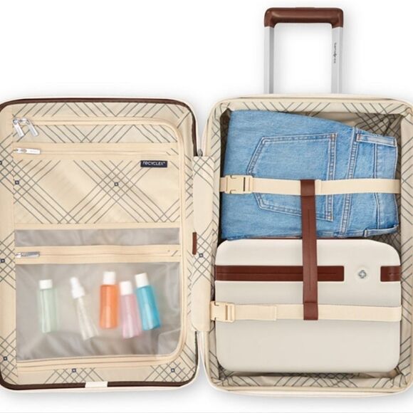 Samsonite Virtuosa Train Case- Off White - Picture 4 of 15